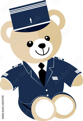 Ourson gendarme