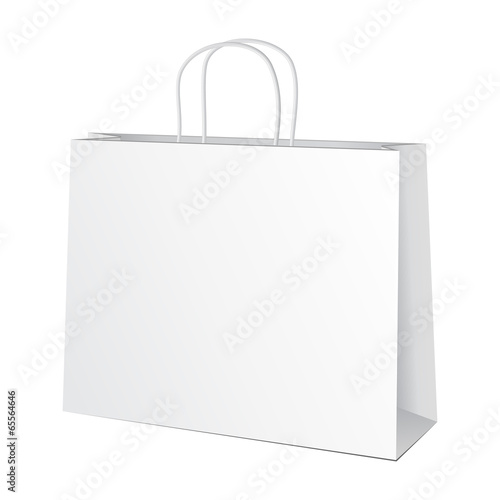 Carrier Paper Bag White