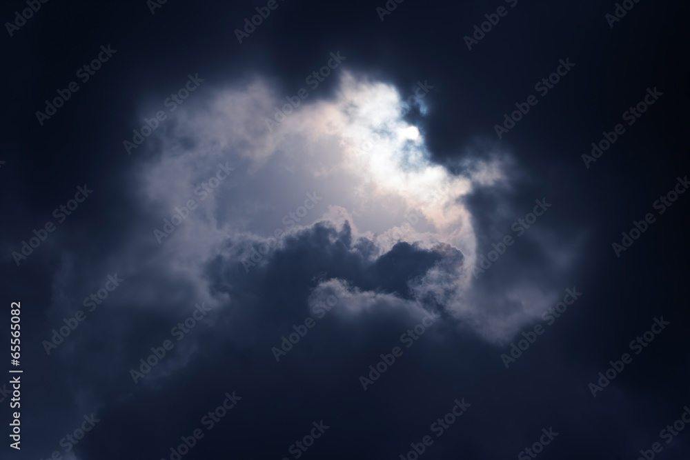 dark storm cloud on spring day dark storm cloud on spring day