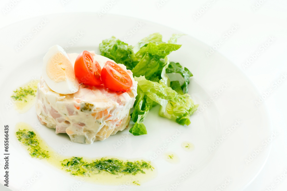 Russian salad Russian salad