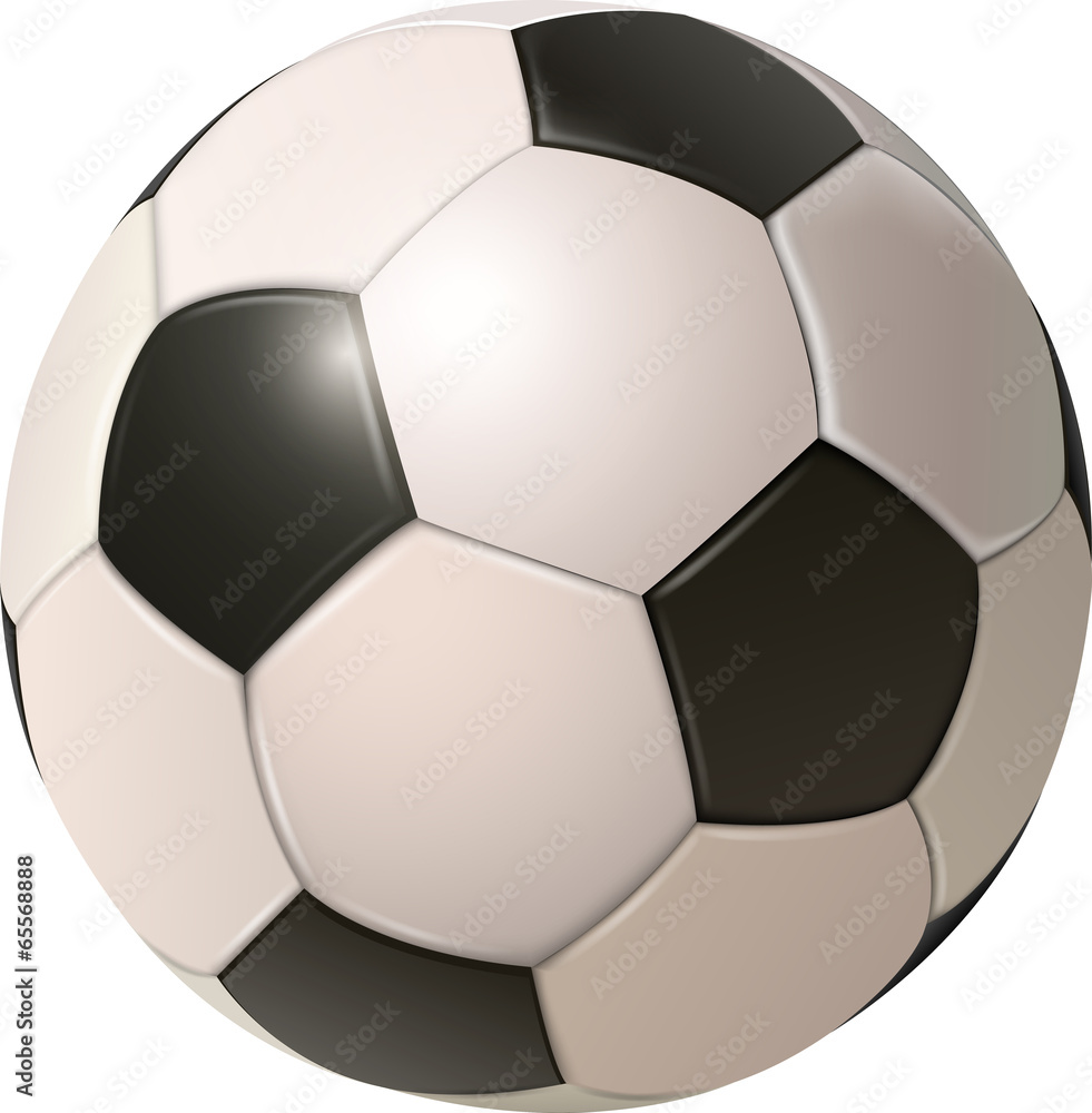 Naklejka premium ballon de foot