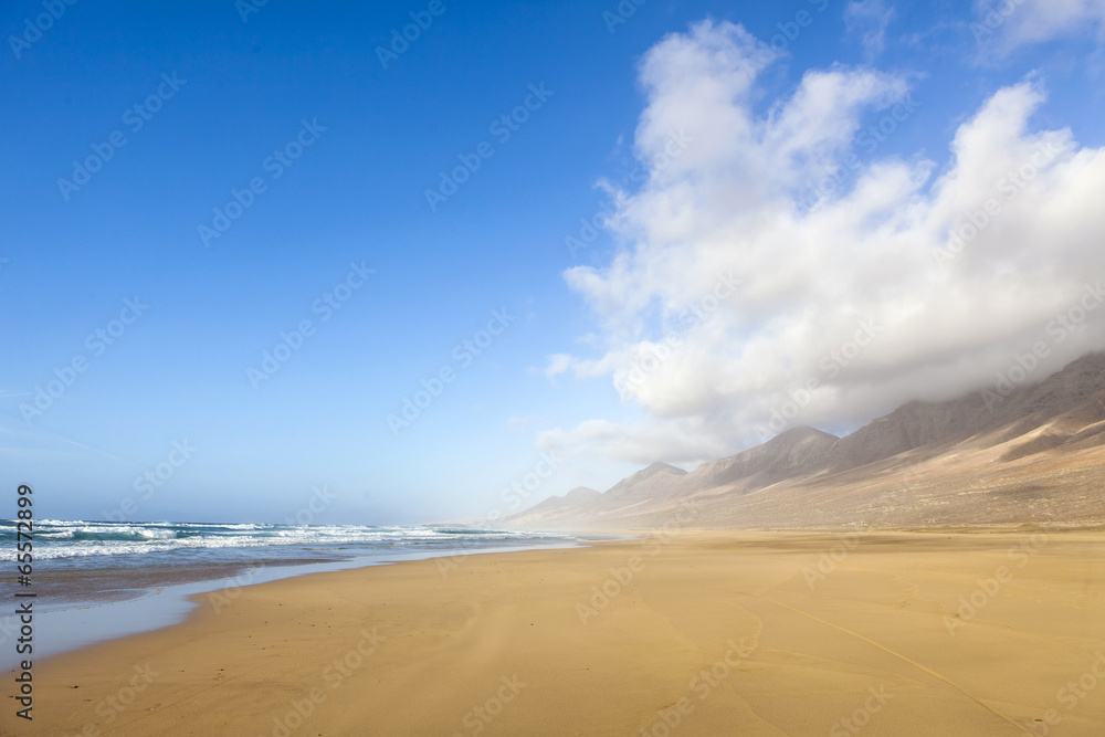 Cofete beach, Fuerteventura, Canary Island