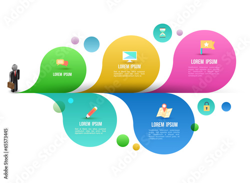 Business template with sign & symbol.