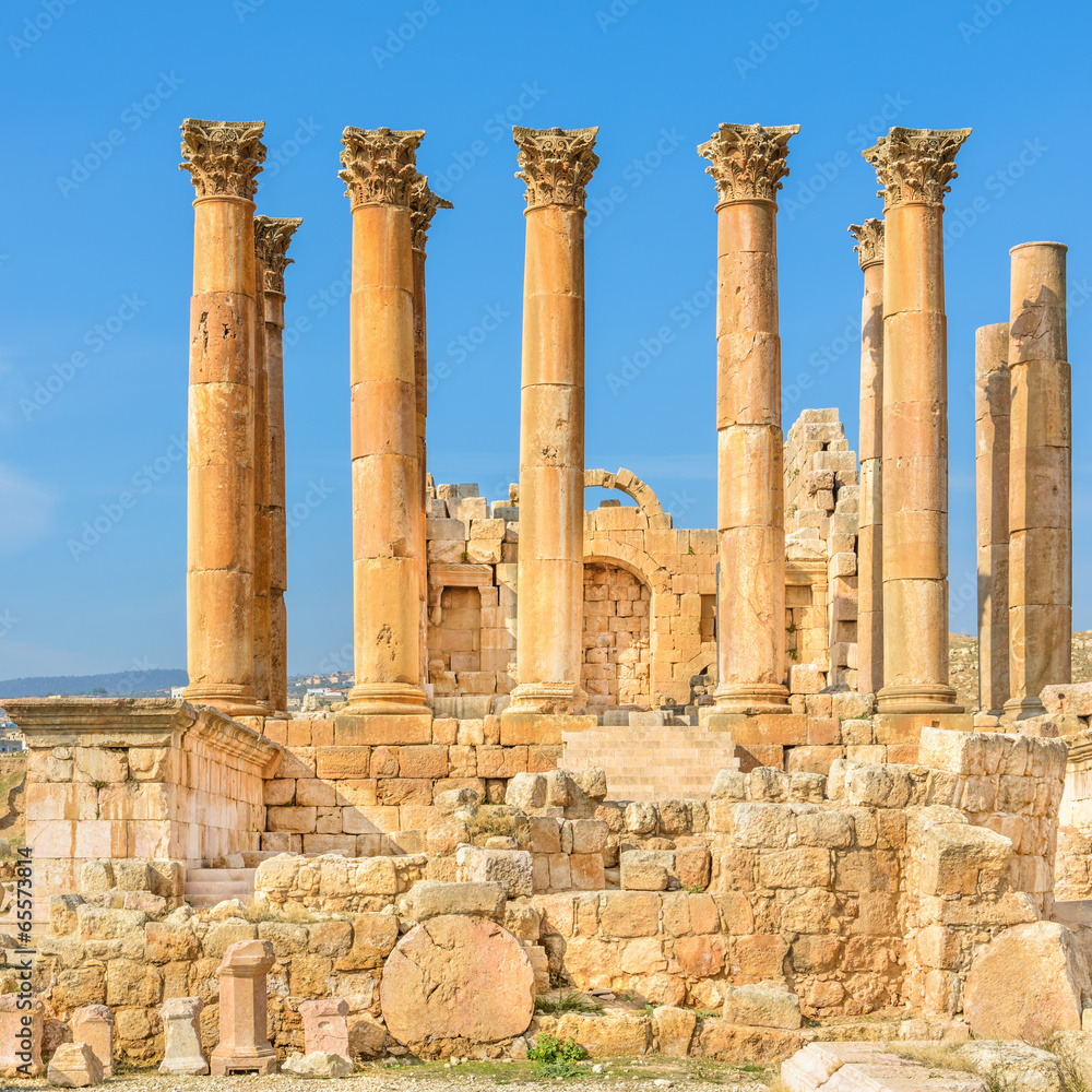 Temple of Artemis is a Roman temple in Jerash, Jordan