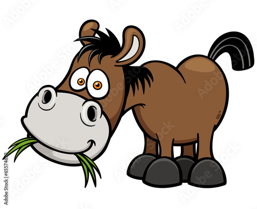 Vector illustration of a horse