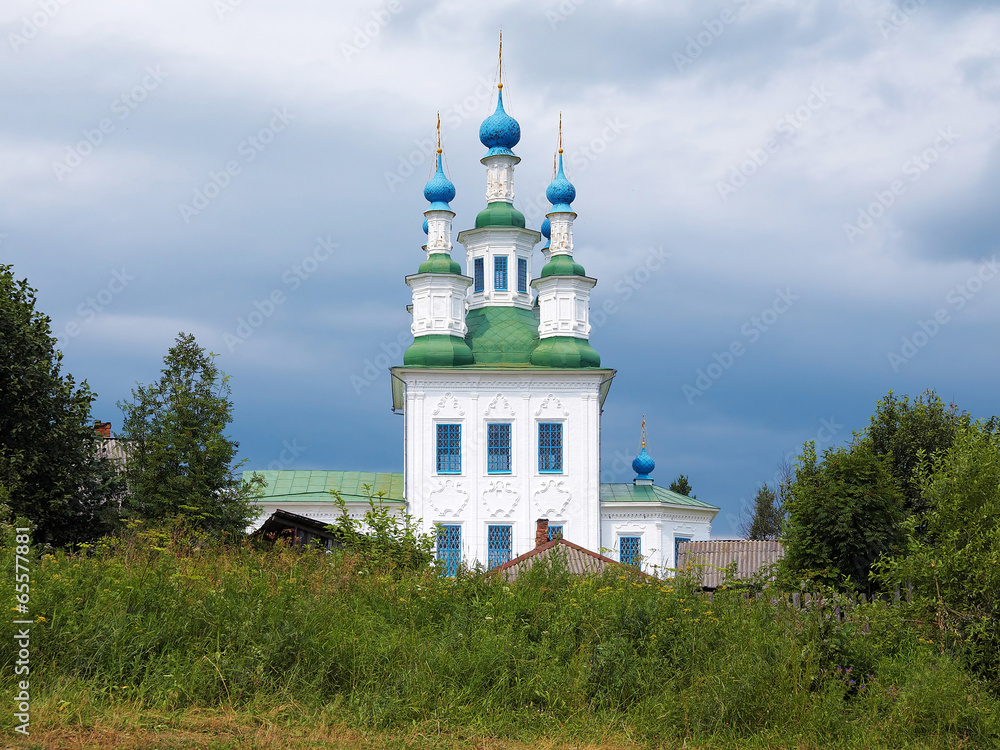 Trinity Church in Totma, Russia
