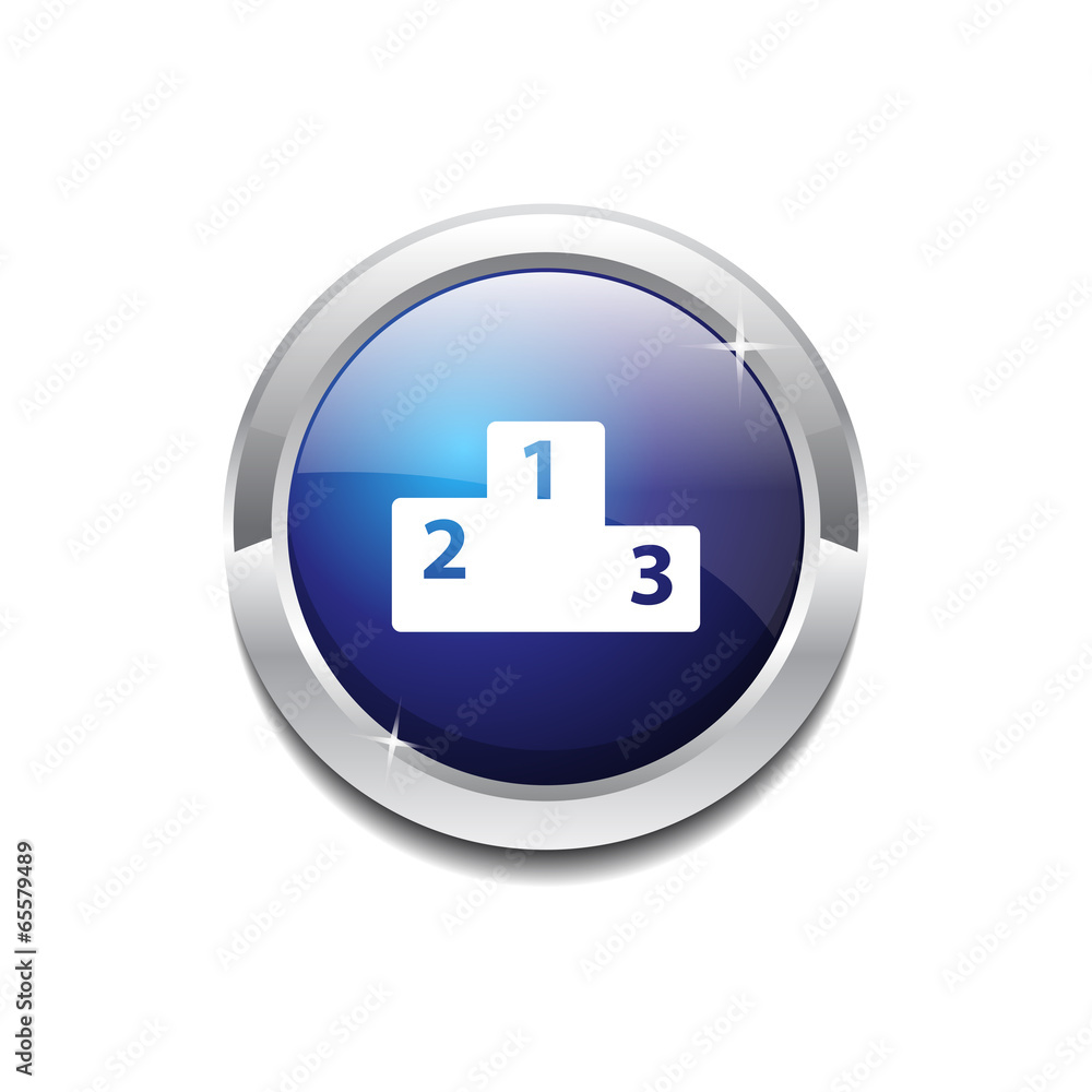 Score Board Circular Vector Blue Web Icon Button Score Board Circular Vector Blue Web Icon Button