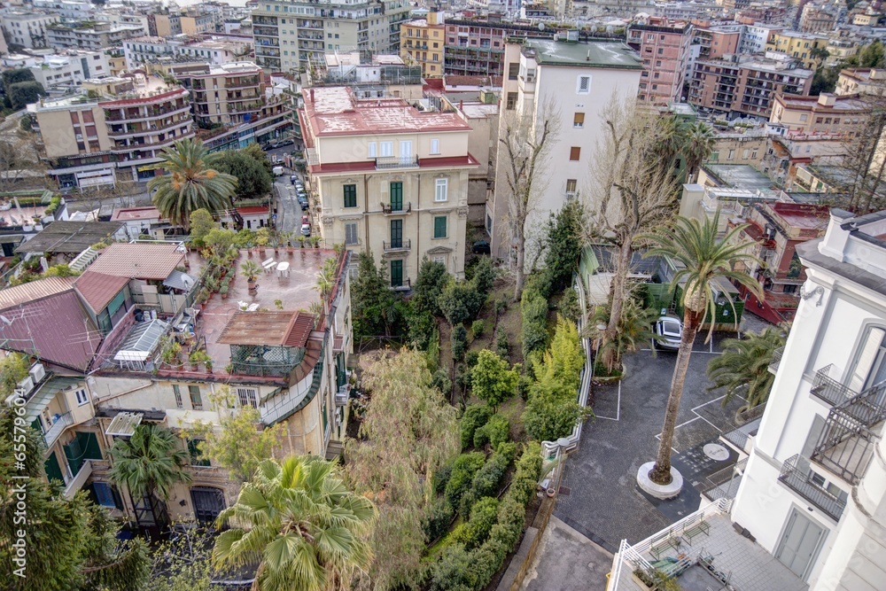 Fototapeta premium Panorama di Napoli