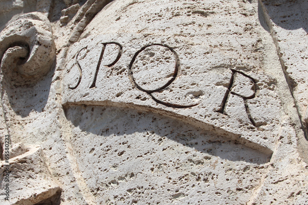 Obraz premium Rome - SPQR