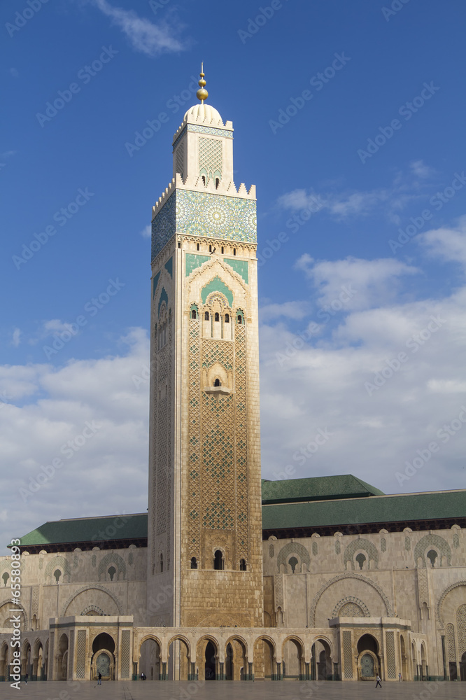 Fototapeta premium The Hassan II Mosque