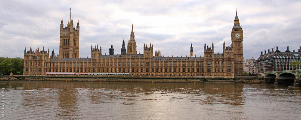 Big Ben and Westminster palace