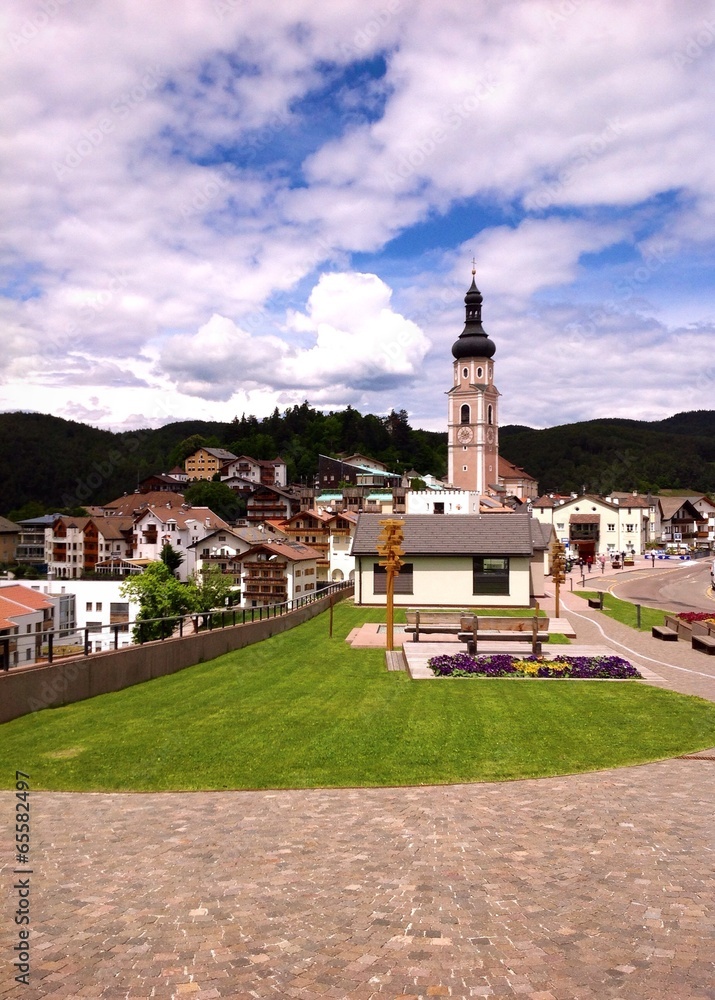 Obraz premium view of Kastelruth/Castelrotto