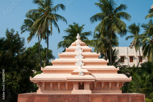 Details of Ramakrishna temple photo