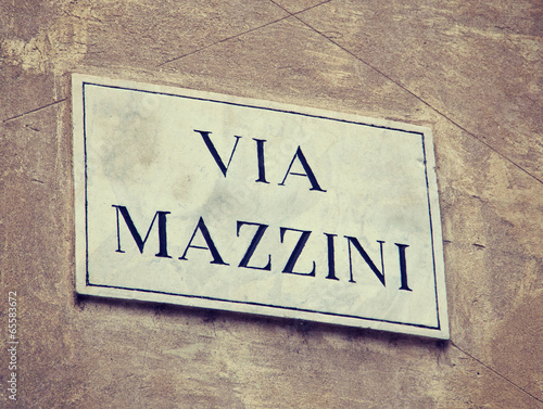 Via Mazzini in Verona