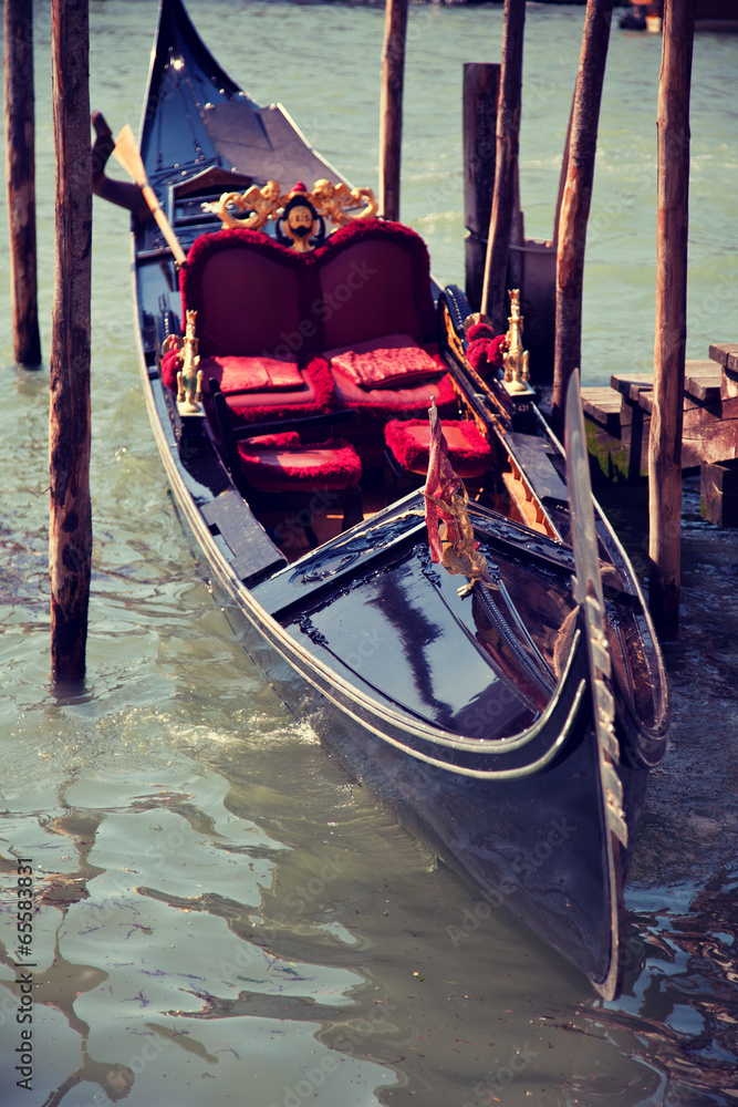 Obraz premium Gondel in Venedig