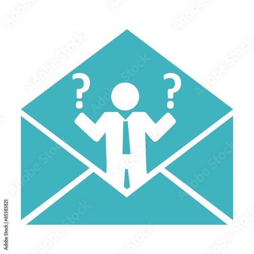 conceptual business mail