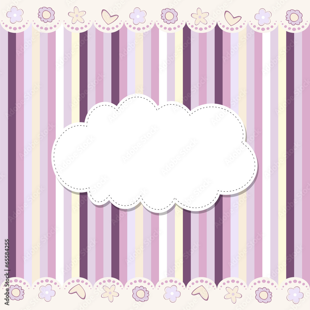 Template frame design for greeting card Template frame design for greeting card