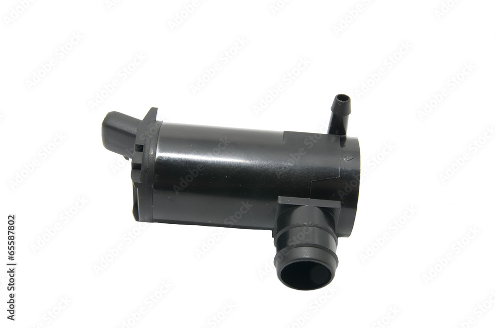 new car parts on a white background new car parts on a white background