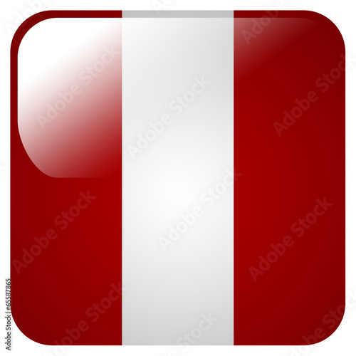 Glossy icon with flag of Peru Free Download Glossy icon with flag of Peru - GFXLoad