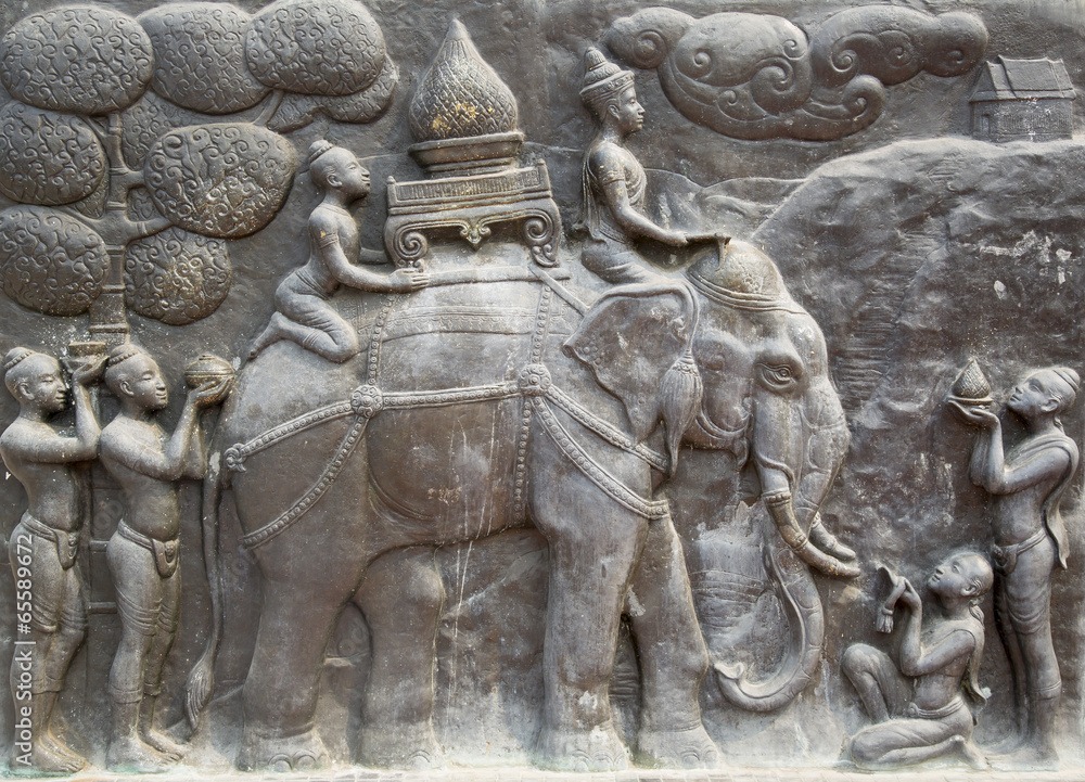 Sukhothai - Historischer Park - King Ramkhamhaeng Monument Sukhothai - Historischer Park - King Ramkhamhaeng Monument