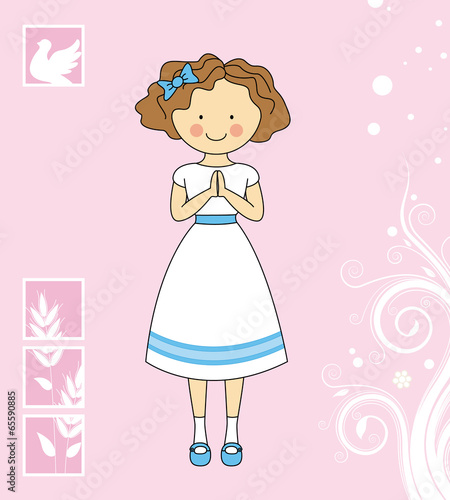 Girl First Communion