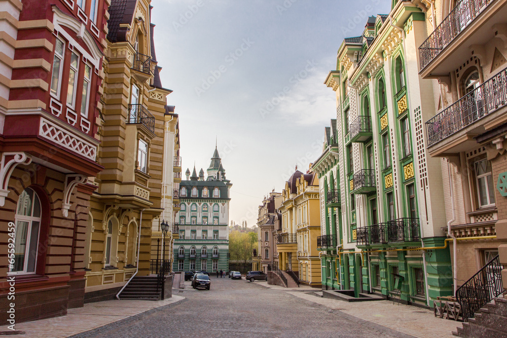 Obraz premium Vozdvizhenka, Kijów