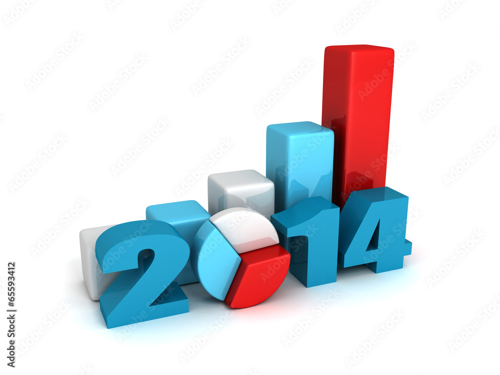 successful business bar and pie graphs 2014 year successful business bar and pie graphs 2014 year