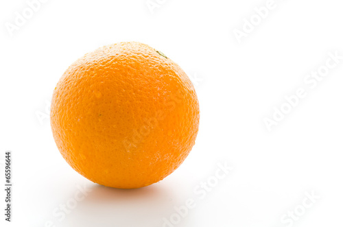 Orange isolated on white