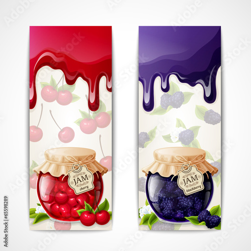Jam banners vertical