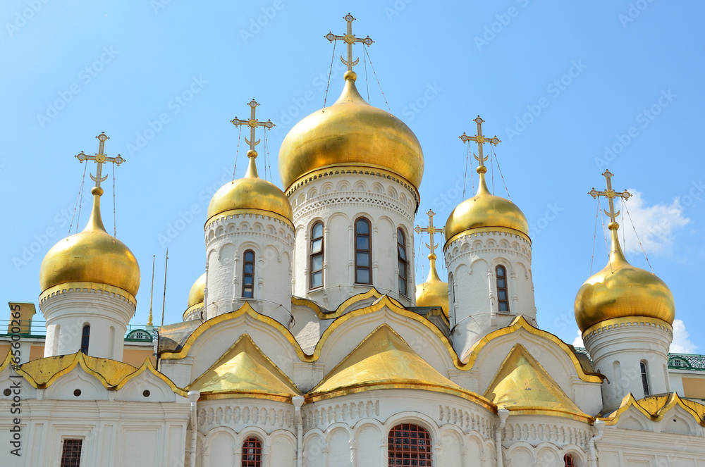 Купола Благовещенского собора Московского кремля Купола Благовещенского собора Московского кремля