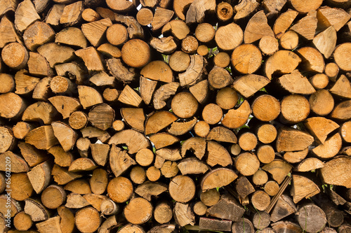 stacked fire wood background