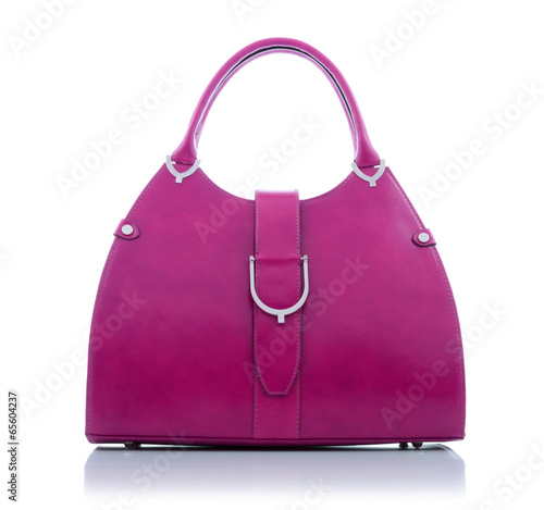 Pink handbag