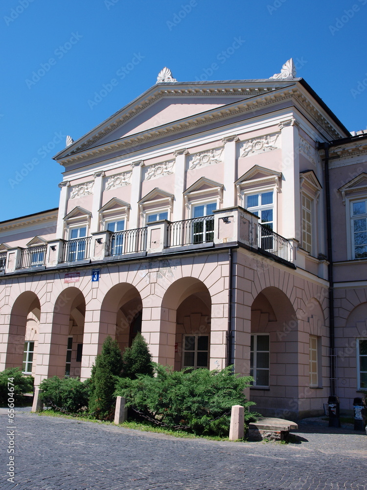Former Radziwill family palace, Lublin, Poland