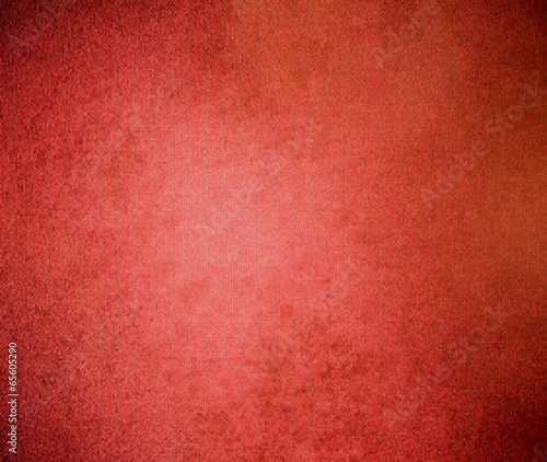 abstract red background or Christmas background with bright center