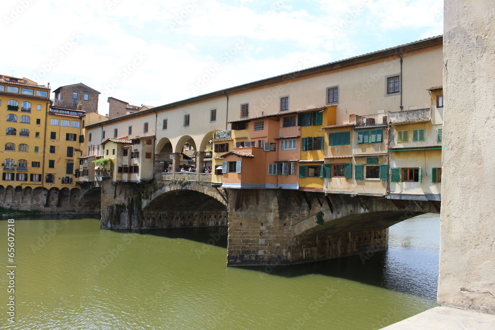 Ponte Vecchio Firenze Italia fiume Arno