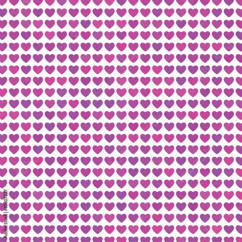 pattern of  hearts - vector