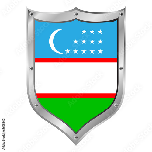 Free Download Uzbekistan flag button. - GFXLoad