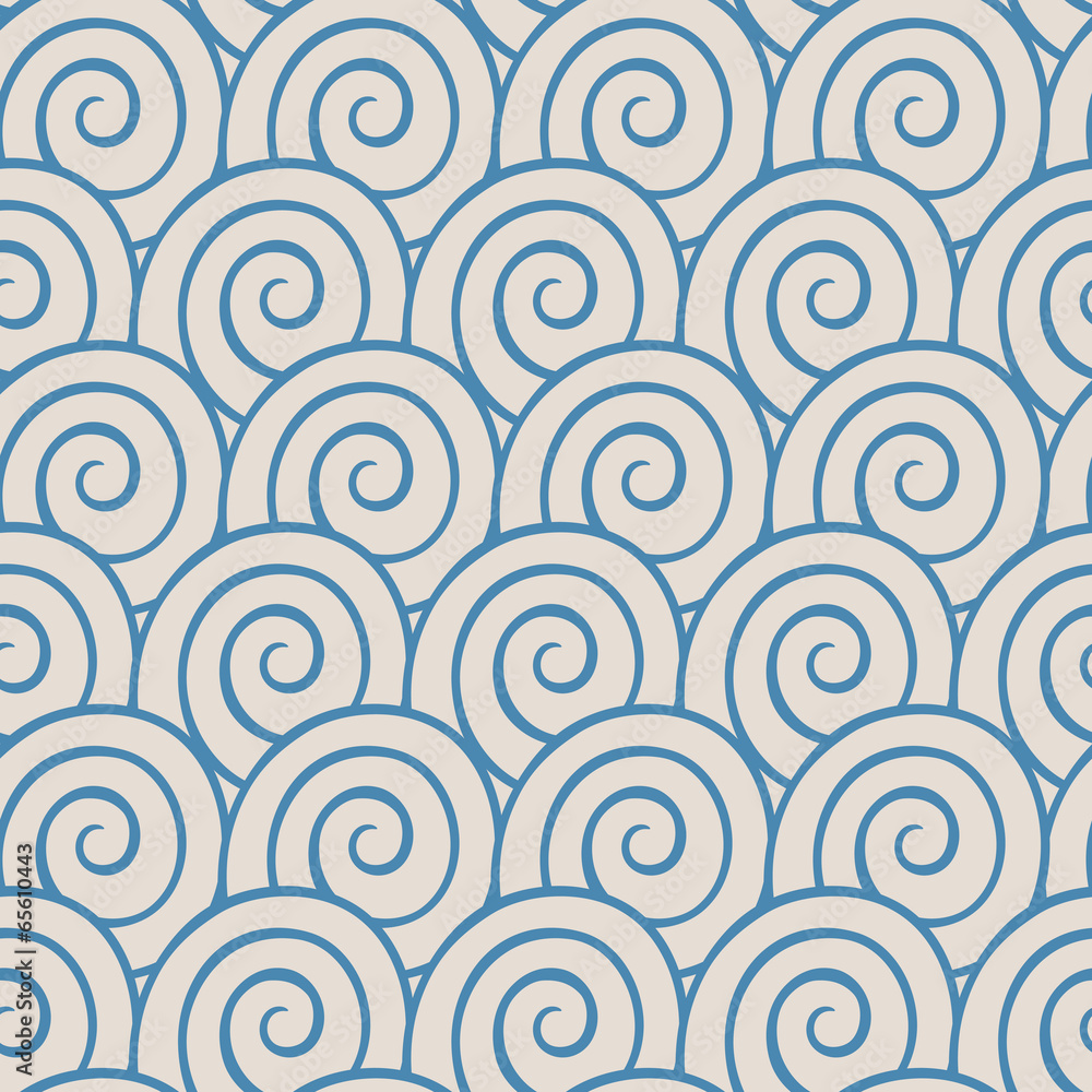 blue spirals