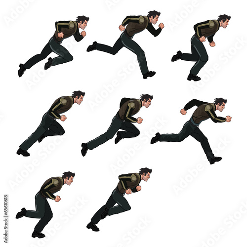 Running Man Sprite