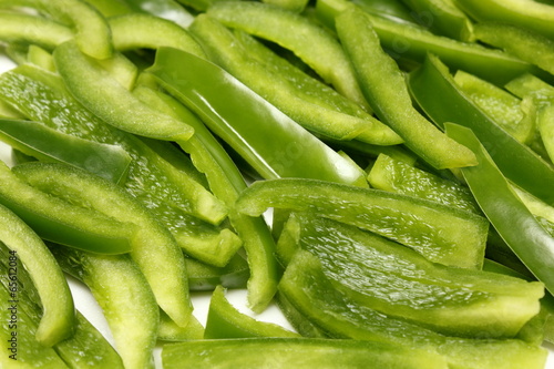 green ball papper slice for background