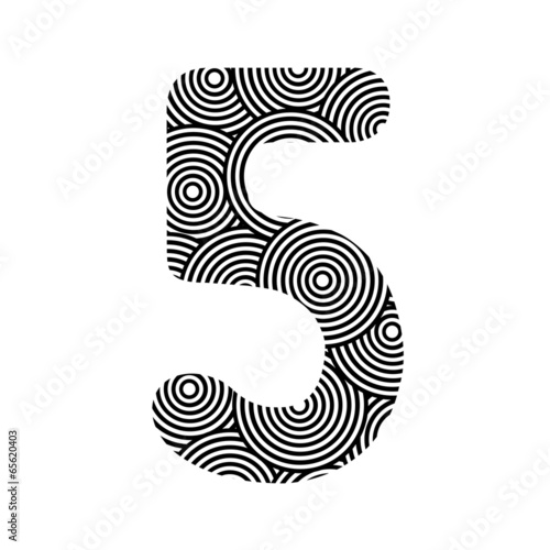 Circle pattern number five