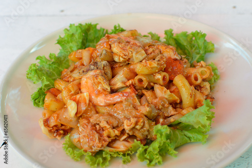 pasta in tomato souce