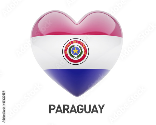 Paraguay Flag Heart Icon Free Download Paraguay Flag Heart Icon - GFXLoad