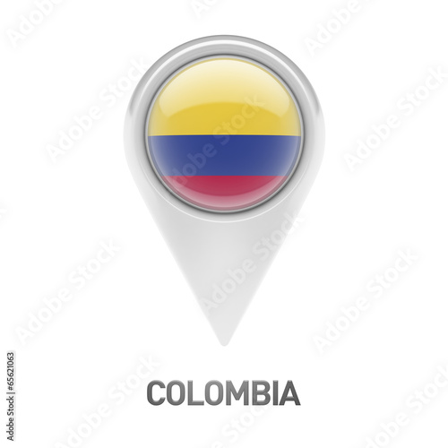 Free Download Colombia Flag Icon - GFXLoad