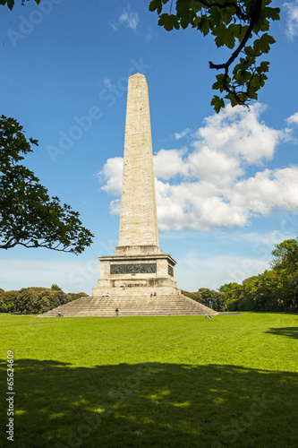 Wellington-Monument im Phoenixpark, Dublin, Irland photo