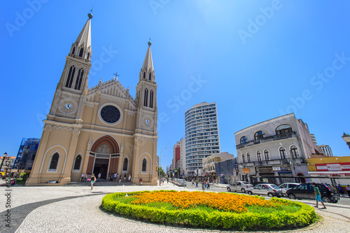 Cathedral in Curitiba, Brazil