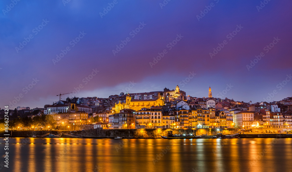 Douro river in Porto Portugal