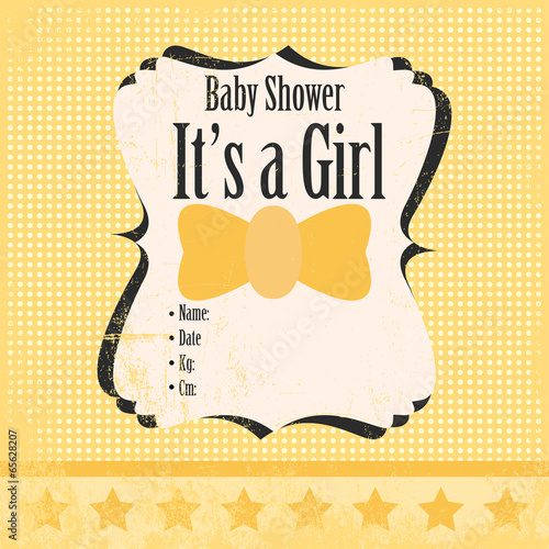 baby shower card