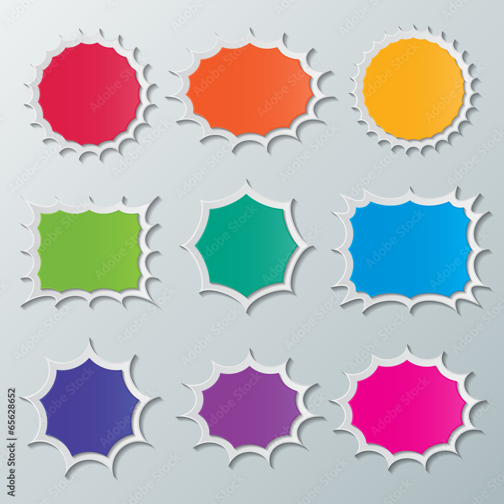 starburst speech bubbles starburst speech bubbles