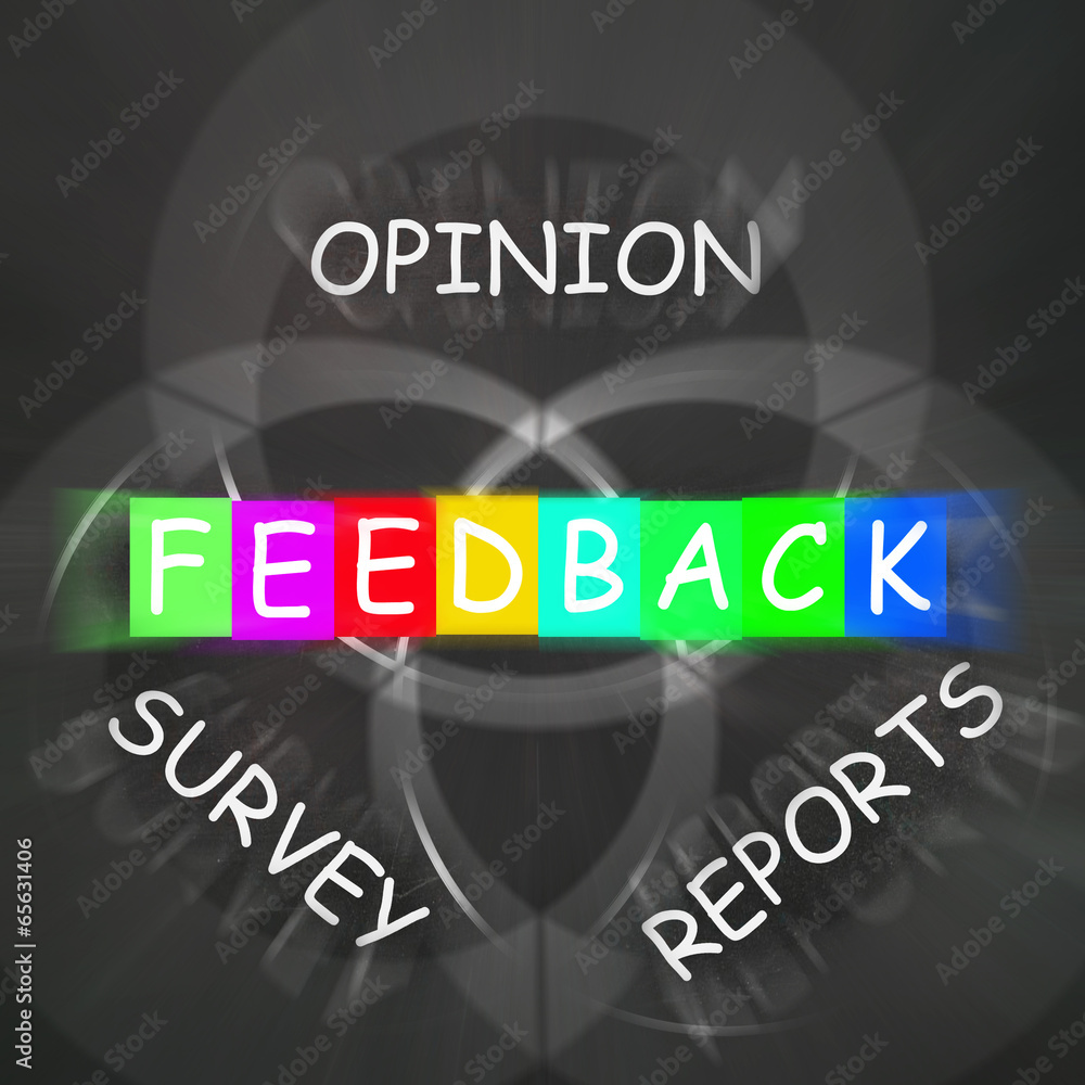 Feedback Displays Reports and Surveys of Opinions Feedback Displays Reports and Surveys of Opinions